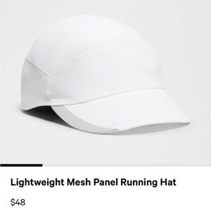 Lululemon Lightweight Mesh Panel Running Hat